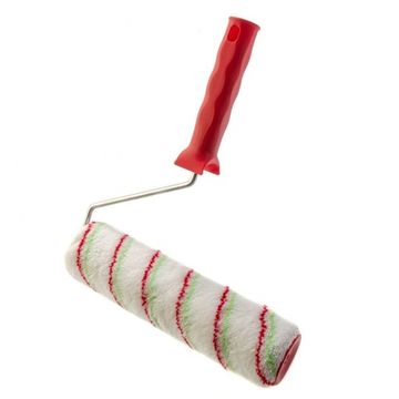 Валик "Эмали" , 250 мм, ворс 12 мм, D - 48 мм, D ручки - 6 мм, полиамид,полиакрил Сибртех 80197