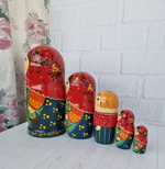 Матрешка "с курочкой" традиция 5мест
