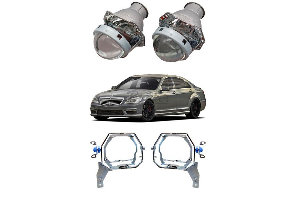 Готовый комплект для замены линз Bosch Intellect Mercedes S-Class W221 рестайлинг 2009-2013, Тип №2