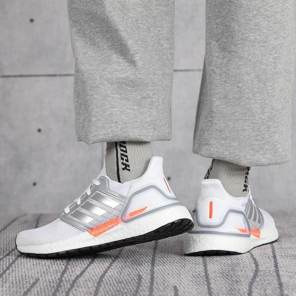 Кроссовки Nasa X Adidas Ultraboost 20 (Женская размерная сетка)