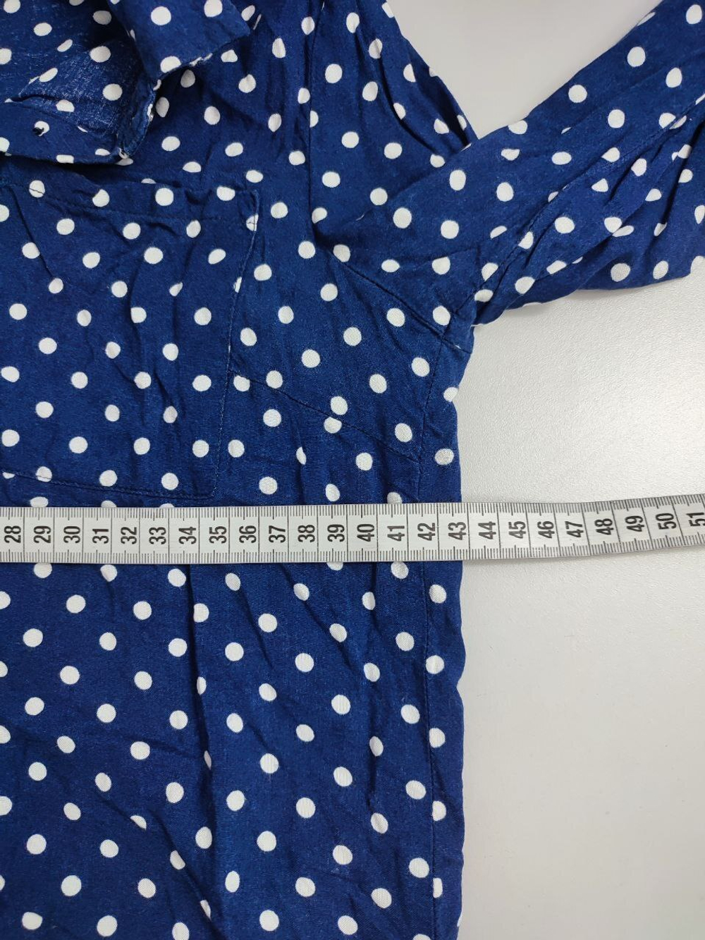 Рубашка H&M в горох 38 размер