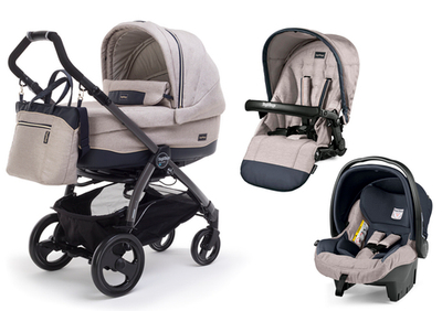Коляска 3 в 1 Peg Perego Book 51 Culla Elite + Seggiolino Pop Up