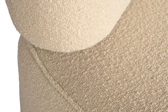 58DB-23052 Кресло ткань букле бежевое 85*79*69см