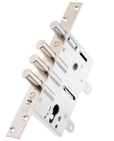 Замок Ритка врезной ЗВ-ФРМ цил.3 риг.  + задв. латунь (ЗВ-ФРМ-001 КРИТ)