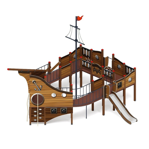 Фрегат малый  Игровой комплекс H=1200