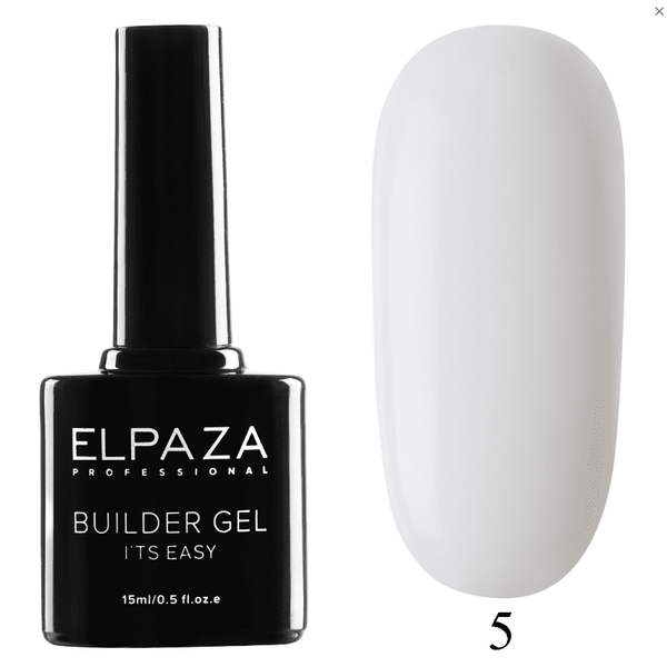Гель для укрепления двухфазный  Elpaza Builder Gel it’s easy № 05