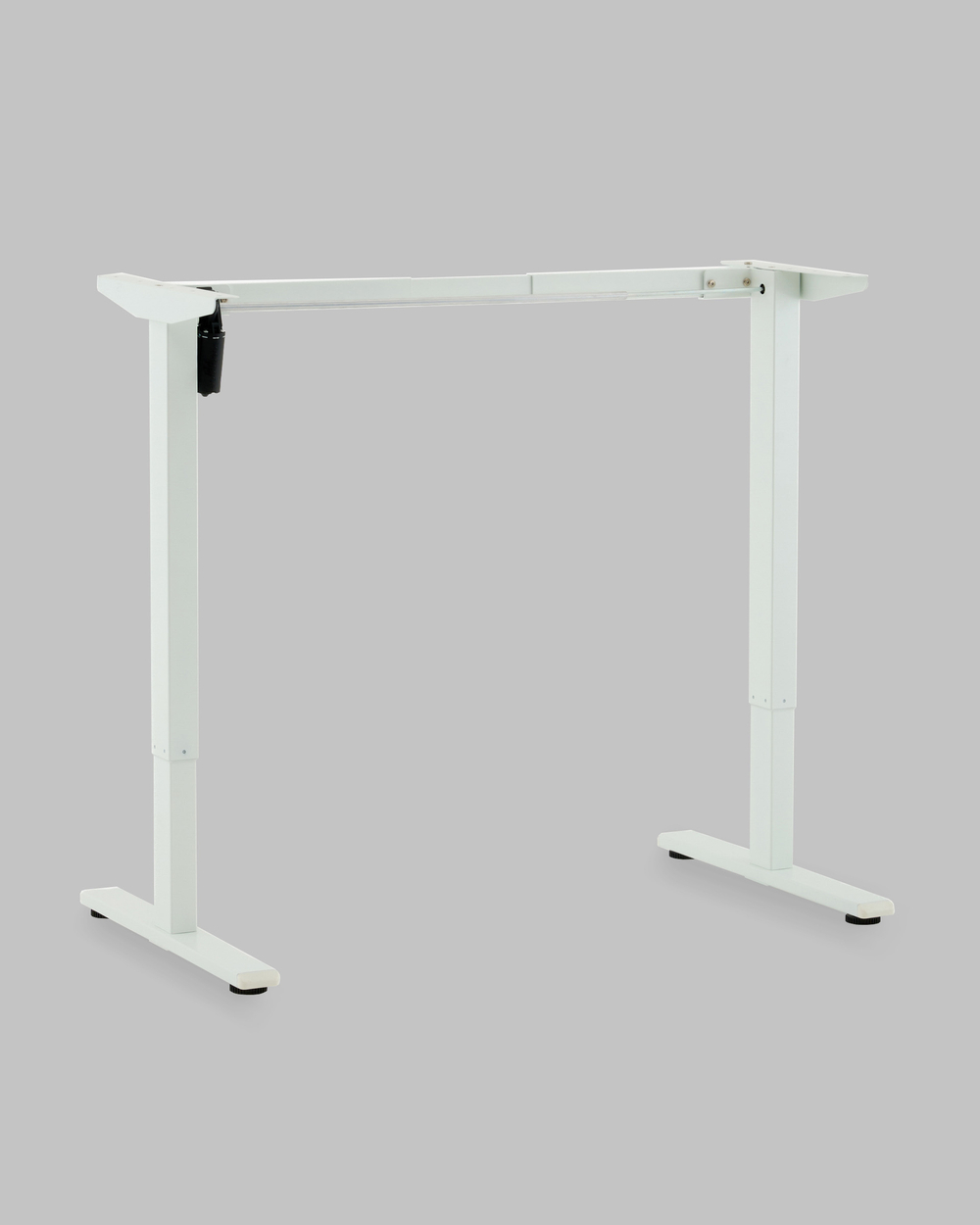 Подстолье для стола с электроприводом и регулировкой высоты, 1 мотор, память 3 уровня высоты, белый