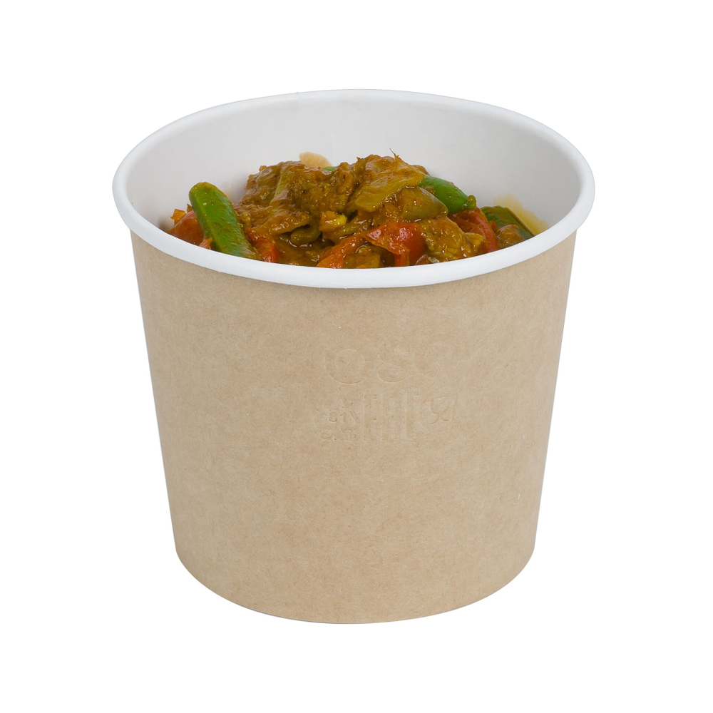 Упаковка OSQ Round Bowl 300 мл для каши/супов/салата