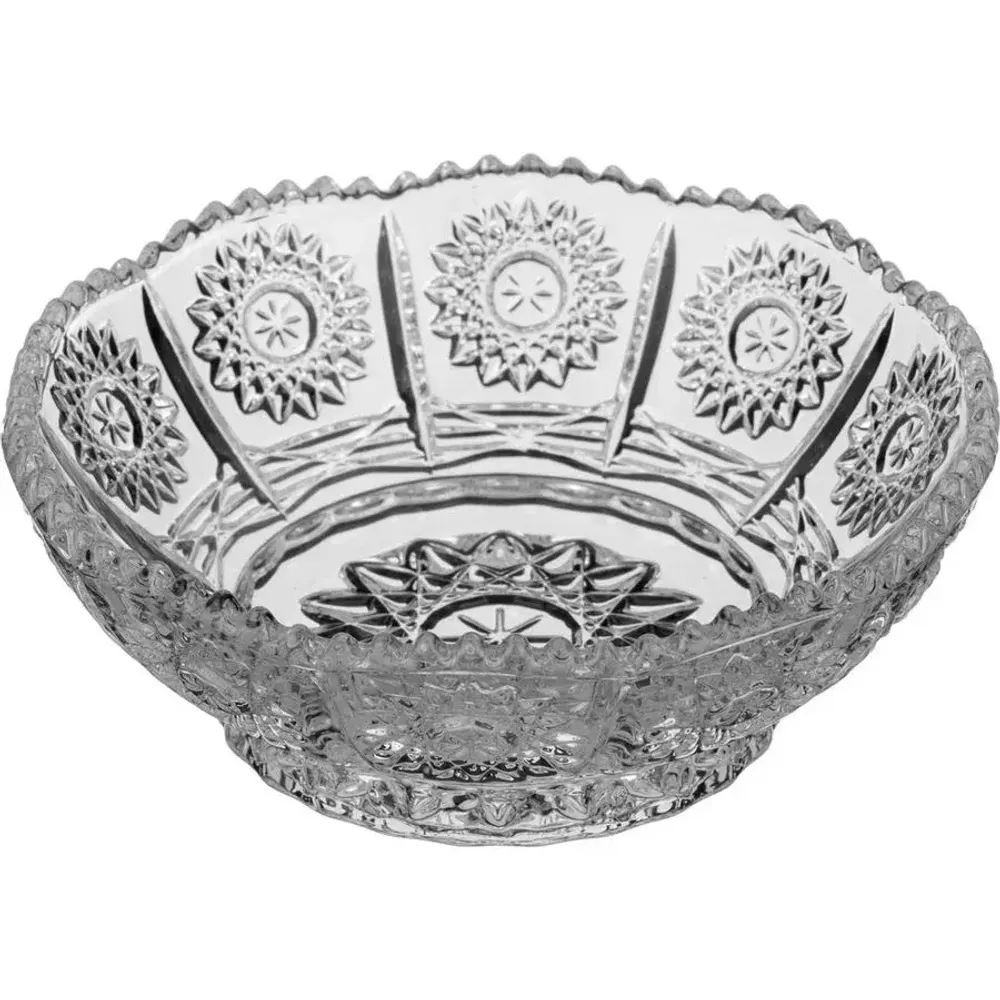 Розетка muza crystal 10*10*3,5 см (кор 48шт)