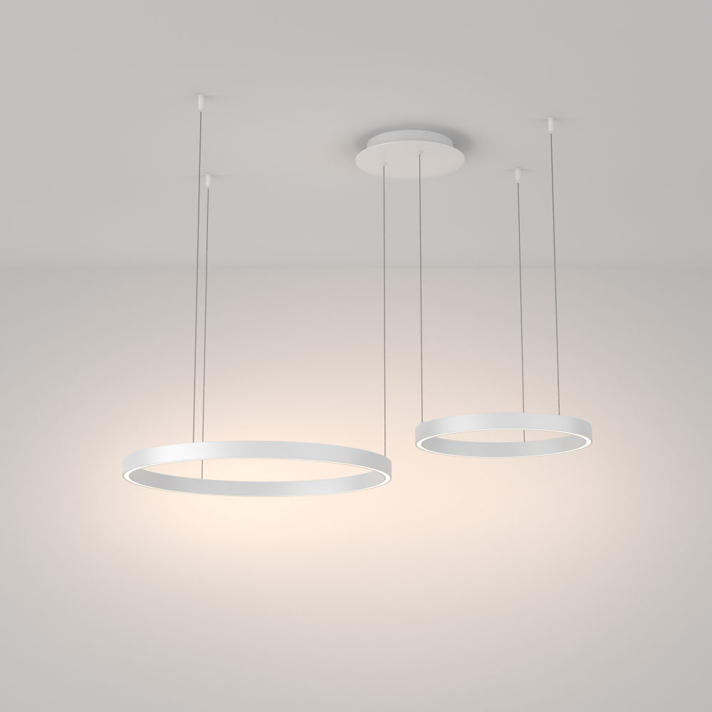 Подвесной светодиодный светильник Maytoni Rim MOD058PL-L55W4K, 600мм 61Вт 4000K