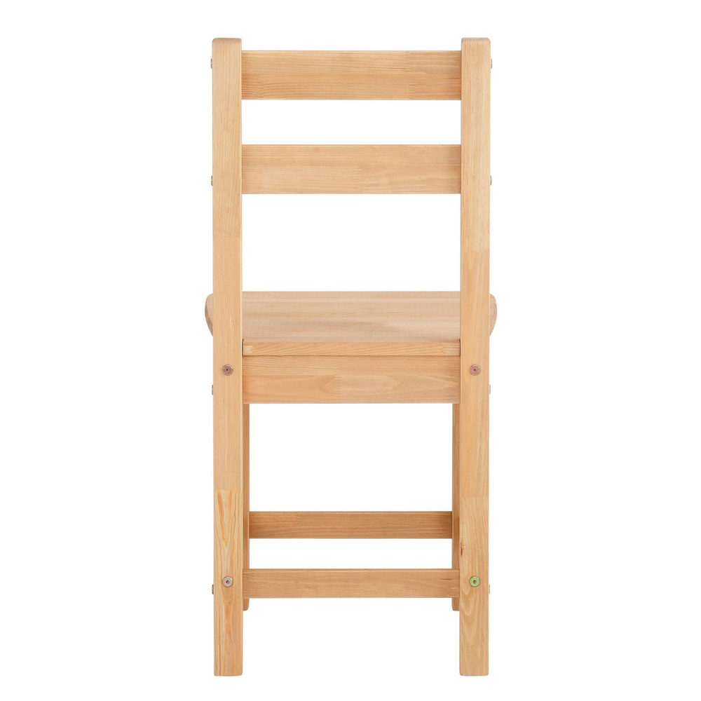 Обеденная группа стол и 6 стульев Индра из натурального дерева, бейц/масло