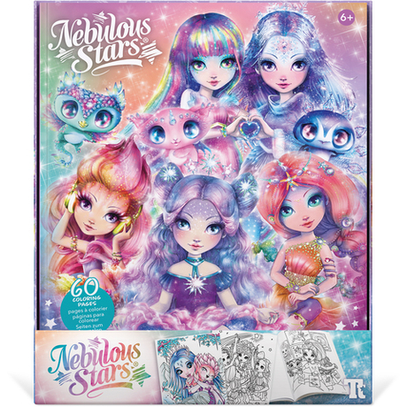 Раскраска для девочек. Серия Nebulia