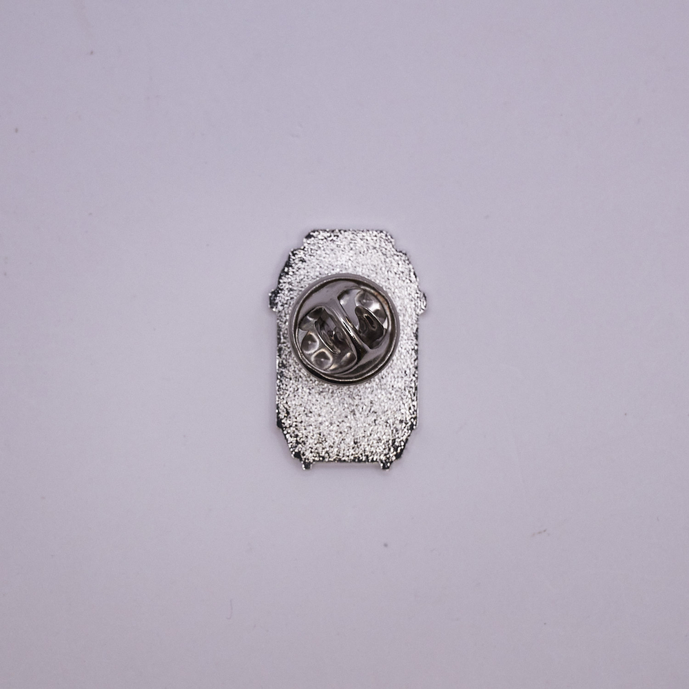 Значок электровоз ЧС7 серо-красный