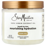 SheaMoisture, 100% кокосовое масло первого отжима, 411 г (14,5 унции)