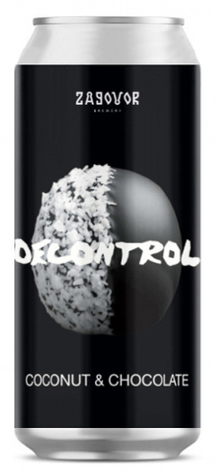 Пиво Заговор Дэконтрол Коконат & Чоколейт / Zagovor Decontrol: Coconut & Chocolate 0.45 - банка