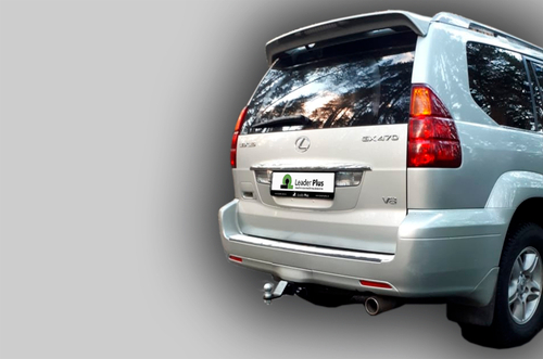 Фаркоп(прицепное) Лидер-Плюс для TOYOTA L.C. PRADO, LEXUS GX  (паспорт и сертификат в комплекте)(без электрики)T123-E