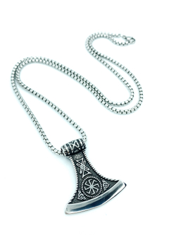 Славянский оберег Секира Перуна (Гром Секира Тора) магический амулет на цепочке