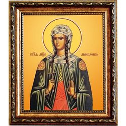 Македония Смирнская мученица. Икона на холсте.