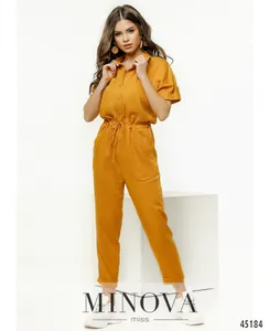 Комбинезон 2176-горчичный Minova