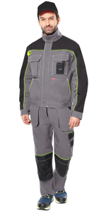 Костюм СИРИУС-АГАТ серый с черным