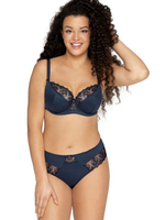 Бюстгальтер Freesia с сшивными чашками и кружевом (Размер: 85E) (Цвет: телесный)