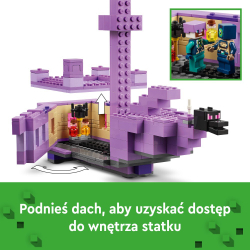 LEGO Minecraft - Дракон Кресу и корабль Кресу 21264 / артикул   21264  / GTIN 5702017583402