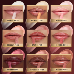 Max Factor 2000 Calorie Lip Glaze - Блеск для губ, придающий объем оттенок 075 Pink Fizz, 4 ml