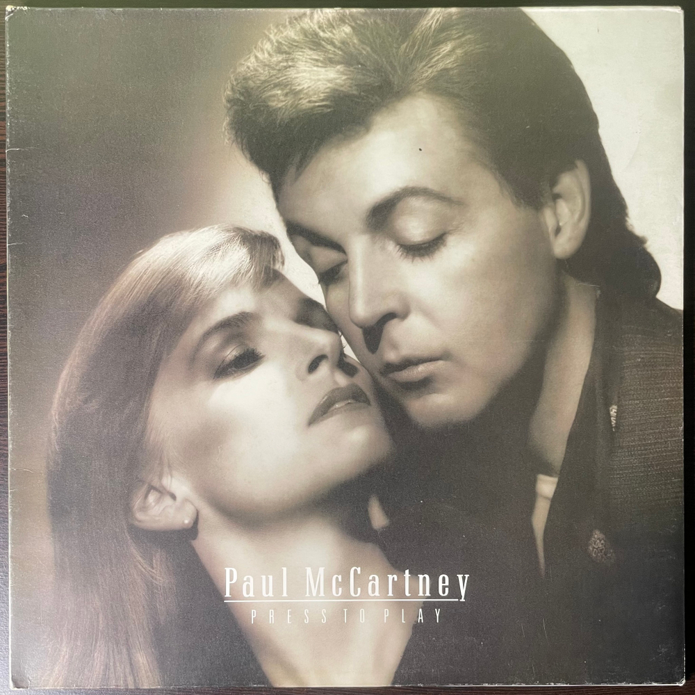 Paul McCartney ‎– Press To Play (Англия 1986г.)