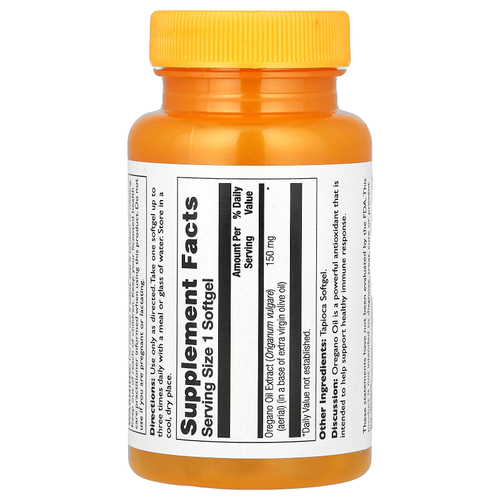 Thompson, масло орегано, 150 мг, 60 капсул