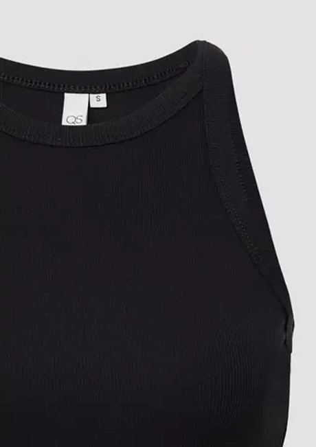 Эластичный топ с ребристой текстурой s.Oliver