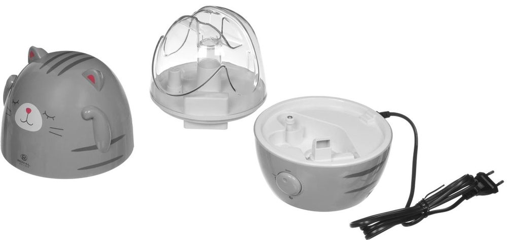 Увлажнитель воздуха ультразвуковой Royal Clima RUH-MR200/1.5M-GR,  1.5л,  серый