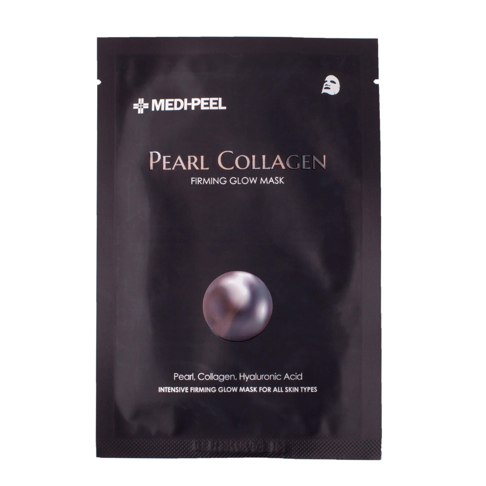 Medi-Peel Разглаживающая маска с жемчугом и коллагеном  Pearl Collagen Mask