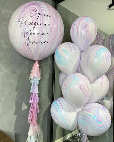 Набор шаров мраморный гигант