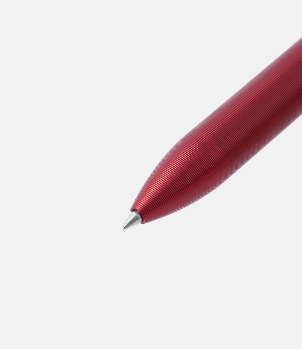 Tactile Turn Aluminum Bolt Action Pen Red — ручка из алюминия