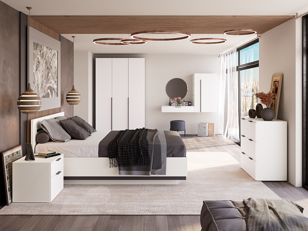 Римини Шкаф 3х ств. (600)