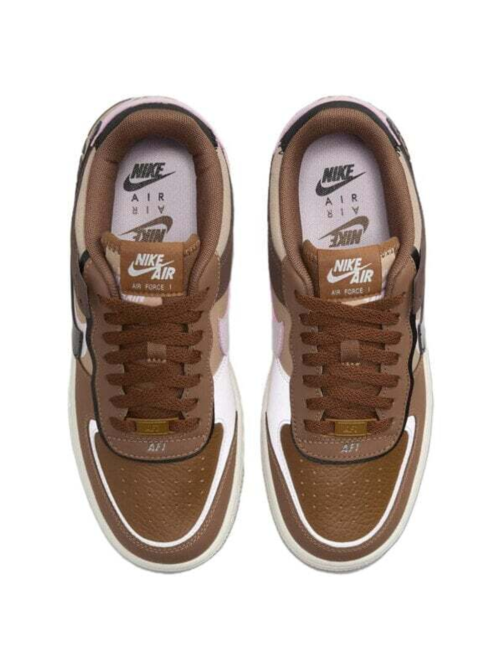 Кроссовки Nike Air Force 1 Shadow 'Light British Tan Pink Cacao Wow'