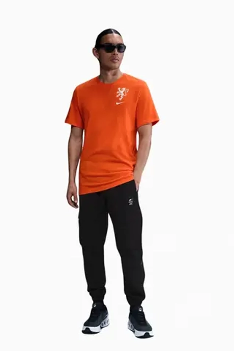 Футболка Nike Netherlands 2025 Crest Tee - оранжевый