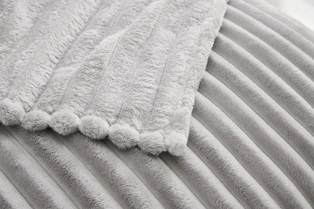 Плед 160x210 Sofi De MarkO Орнелла серый