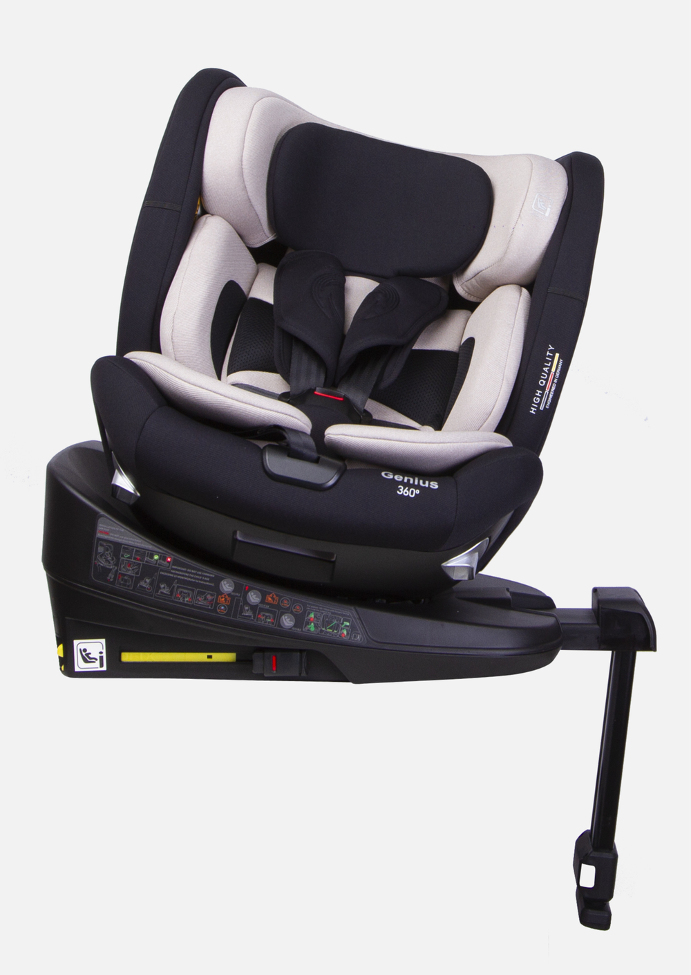 Peppy Автокресло Genius 0-36 I-Size 40-150 см (Rock)