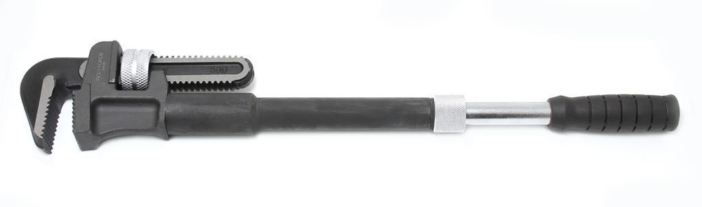 Ключ трубный с телескопической ручкой 24''(L 650-920мм, ? 115мм) RockForce##Rock FORCE RF-68424L
