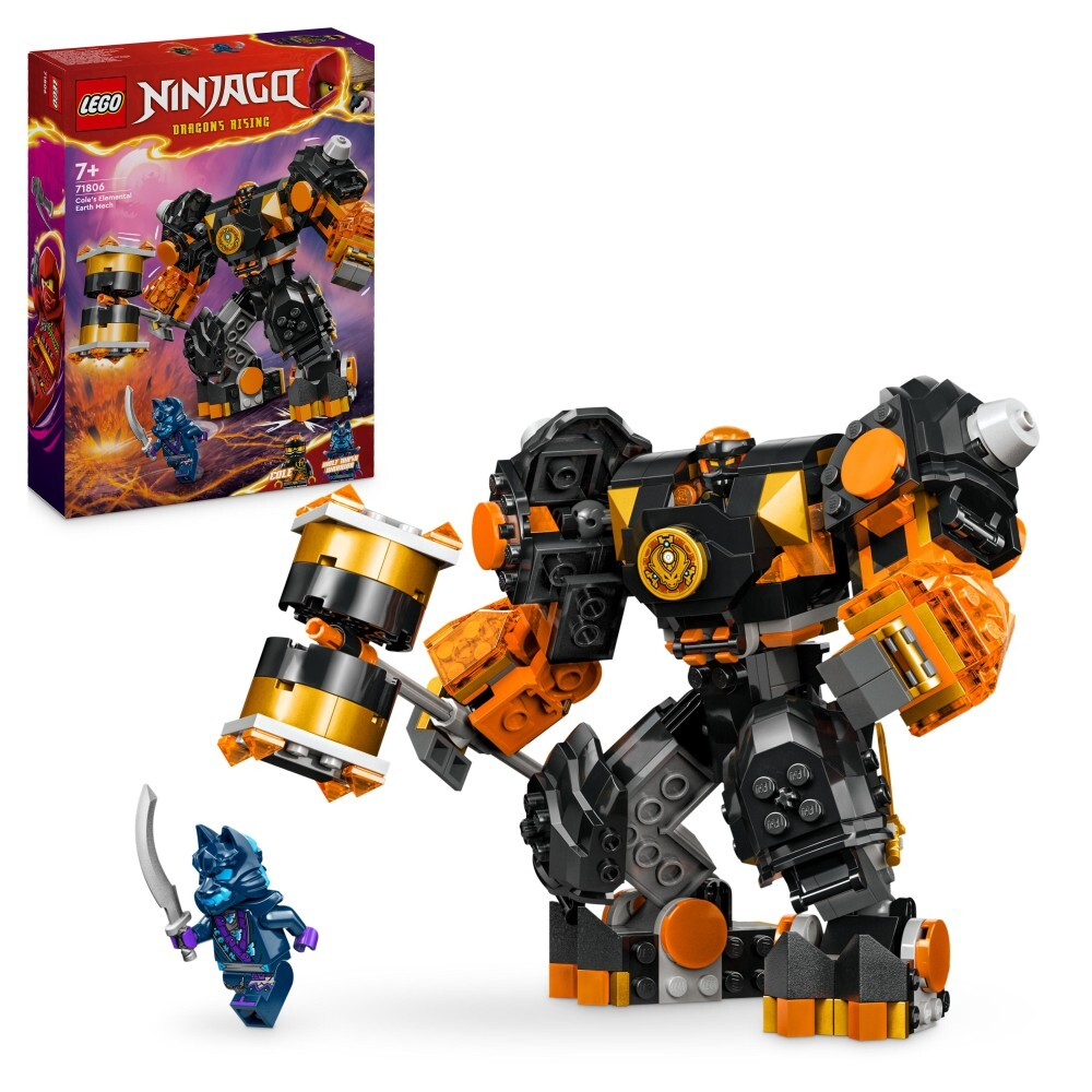 LEGO Ninjago — Механизм элементаля земли Коула 71806 / артикул   71806  / GTIN 5702017584515