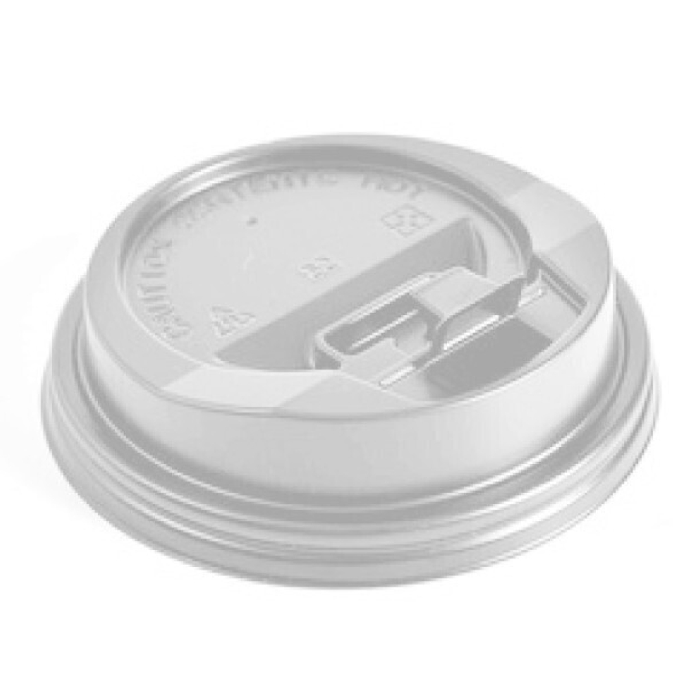 Крышка С ПИТЕЙНИКОМ d=90 БЕЛАЯ (комплект 100 шт)