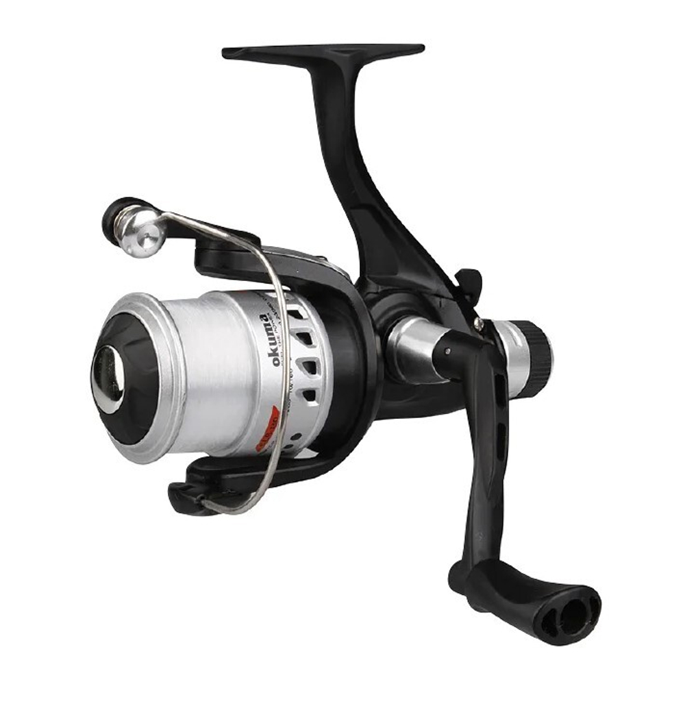 Катушка Okuma Electron 180 Rear Drag + доп. Шпуля + леска