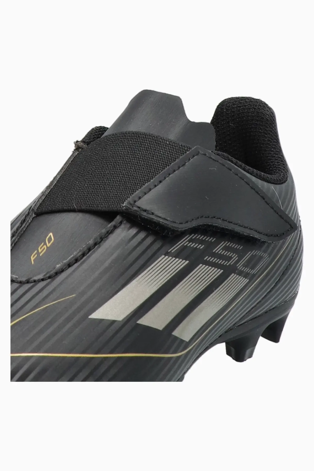 Бутсы adidas F50 Club Hook-and-Loop FxG Junior - черный