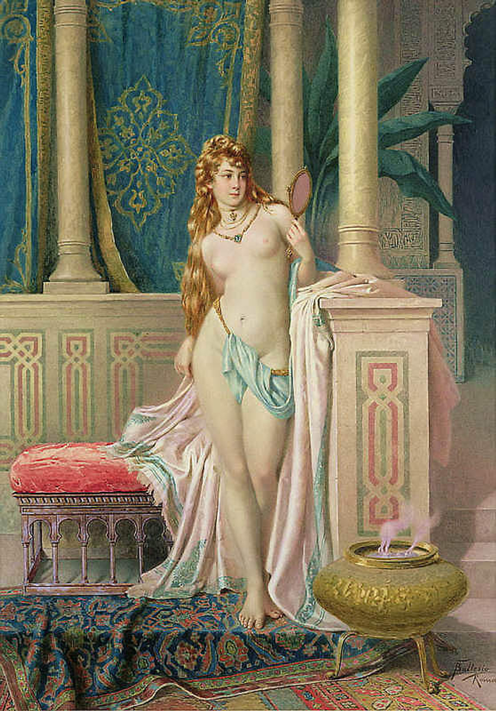 Francesco Ballesio (1860-1923) - эротическое искусство итальянского художника