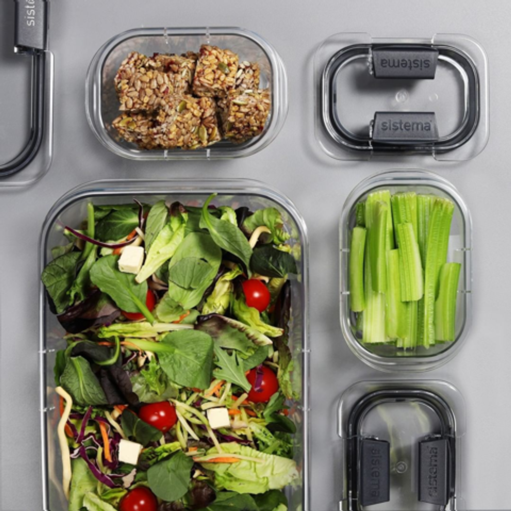 Герметичный контейнер 380мл Sistema Brilliance