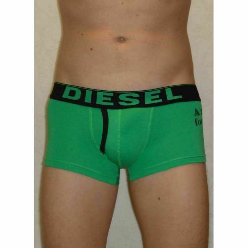 Мужские трусы хипсы зеленые DIESEL DIS0064