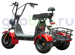 Электроскутер GT Trike X5 Off-Road - Красный фото фото №2
