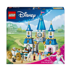 LEGO Disney Princess/ Замок Золушки и карета/ 43275
