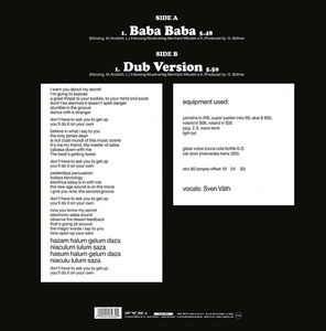 Off / Electrica Salsa (Baba Baba) (12" Vinyl Single)